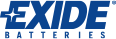 EXIDE otomotiv yedek parça markası logosu