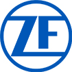 ZF otomotiv yedek parça markası logosu